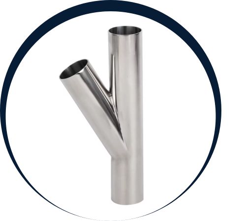 Stainless Steel Lateral Tee in uae