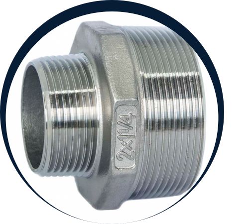 Stainless Steel Reducing Nipple in uae