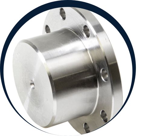 Titanium High Hub Blind Flanges in uae